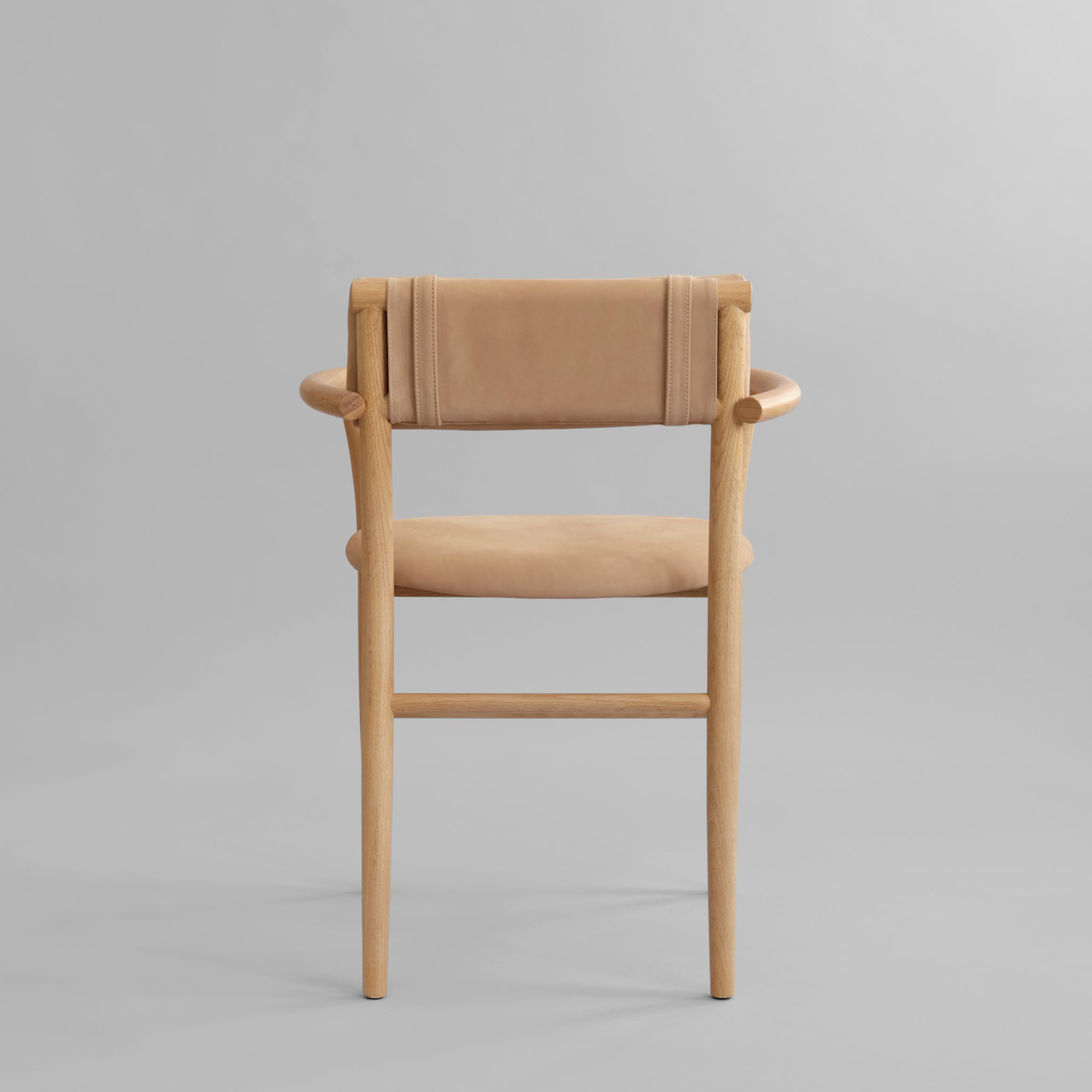 Nama Dining Chair, Armrest - Nubuck 2 Nama Dining Chair, Armrest - Nubuck - imagine 2