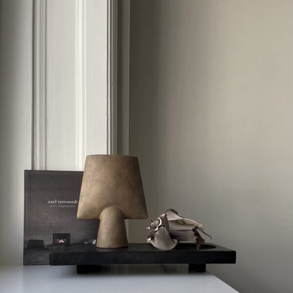 Sphere Vase Bubl, Medio - Ocher - Bone White
