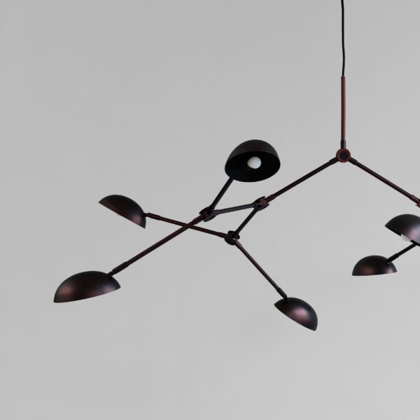Drop Chandelier - Burned Black (5m) - Oxidized