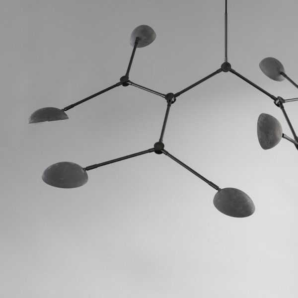 Drop Chandelier - Oxidized - Oxidized