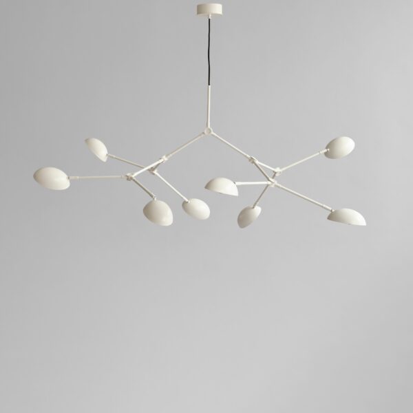 Drop Chandelier - White (5m) - Oxidized