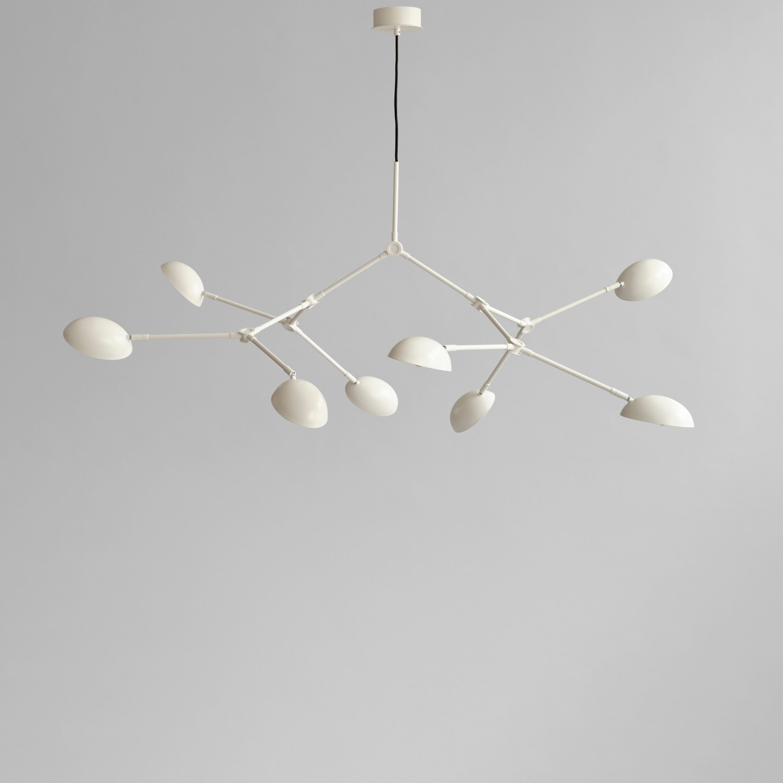 Drop Chandelier Bulp - Grey (5m) - Oxidized 1 Drop Chandelier Bulp - Grey (5m) - Oxidized