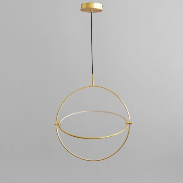 Maru Pendant, Ø60 - Brass - Chrome