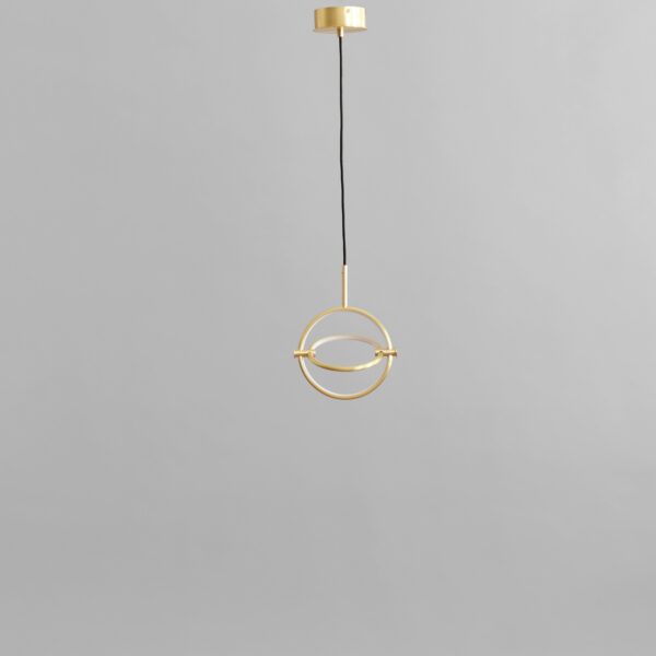 Maru Pendant, Ø20 - Brass - Chrome