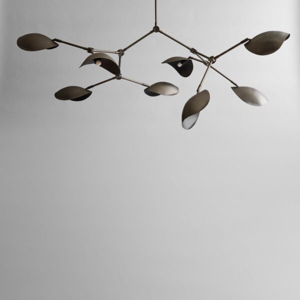 Stingray Chandelier - Bronze (5m) - Brass