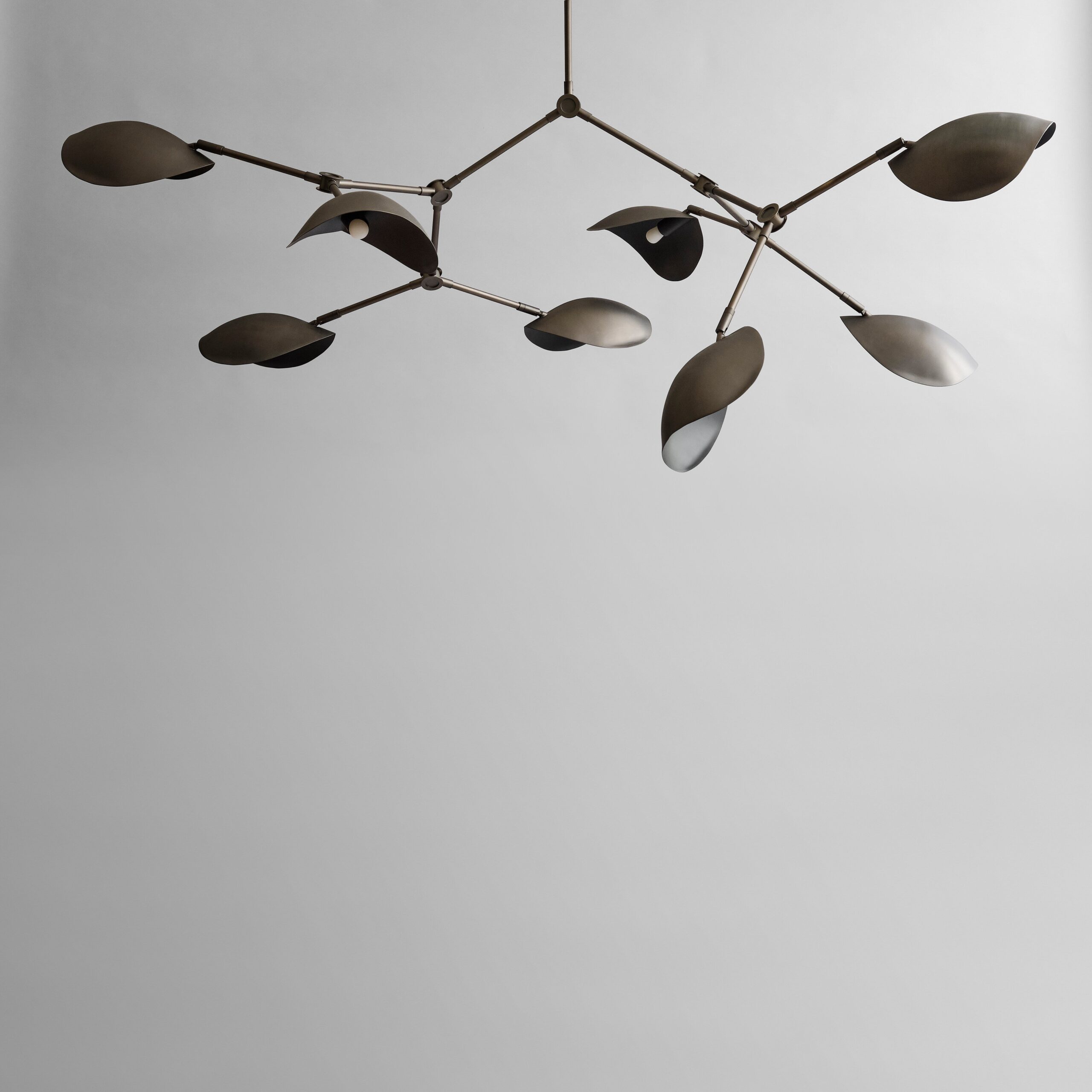 Stingray Chandelier - Bronze (5m) - Brass 1 Stingray Chandelier - Bronze (5m) - Brass