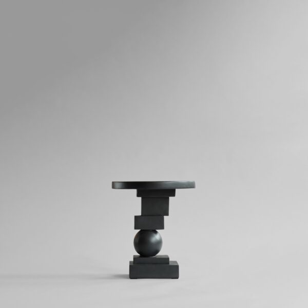 Artist Side Table - Coffee - Bone White