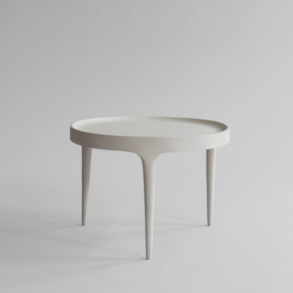 Phantom Table, Low - Birch - Chrome