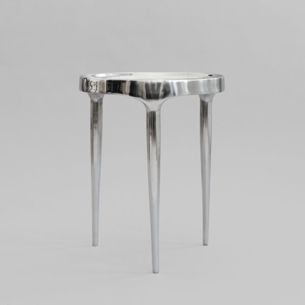 Phantom Table, Tall - Chrome - Chrome