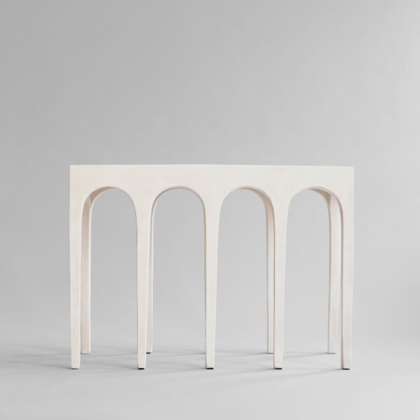 Bow Console, Big - Birch - Coffee