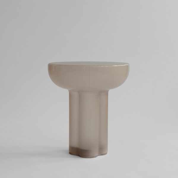Crown Table, Tall - Smoked Desert - Bone White
