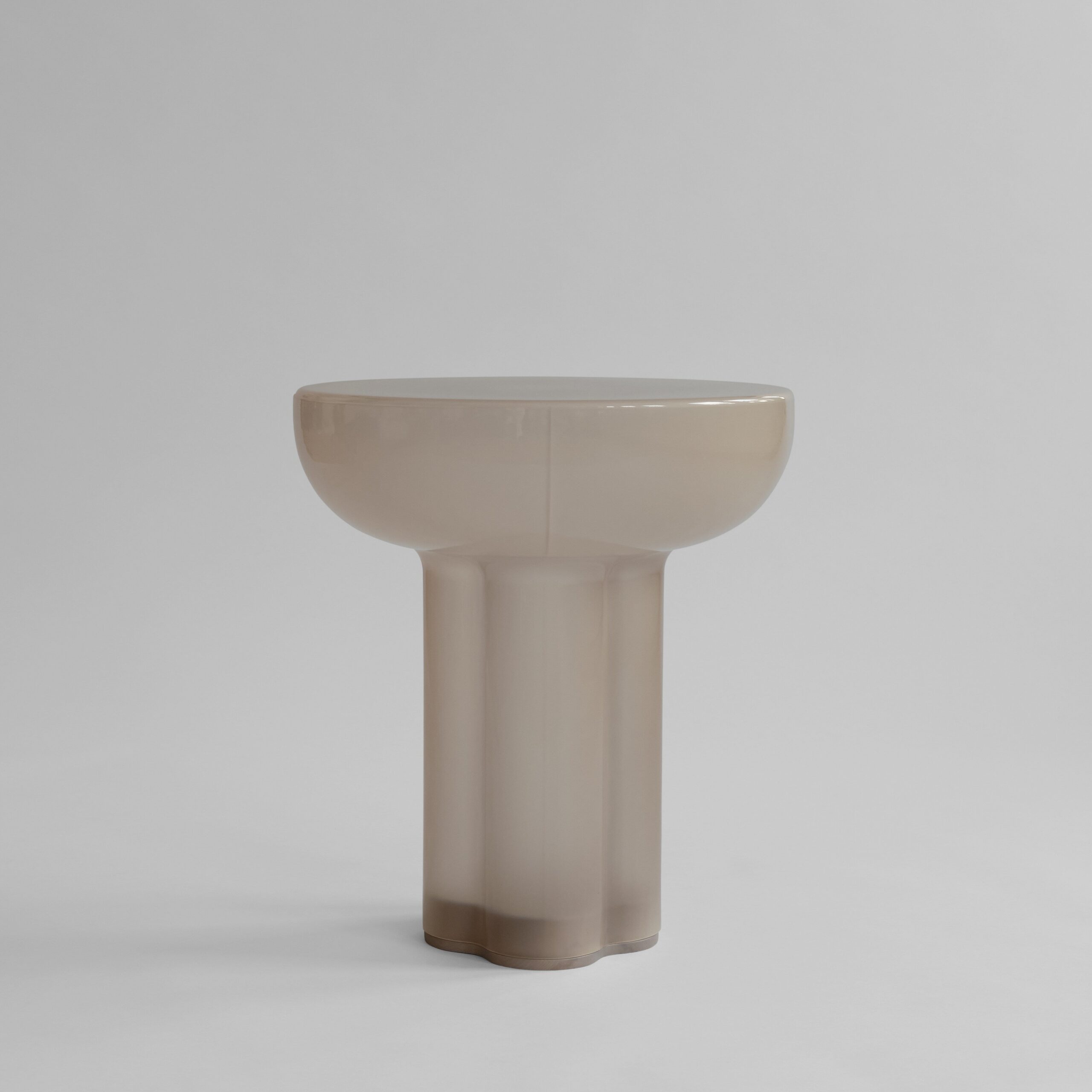 Crown Table, Tall - Smoked Desert - Bone White 1 Crown Table, Tall - Smoked Desert - Bone White