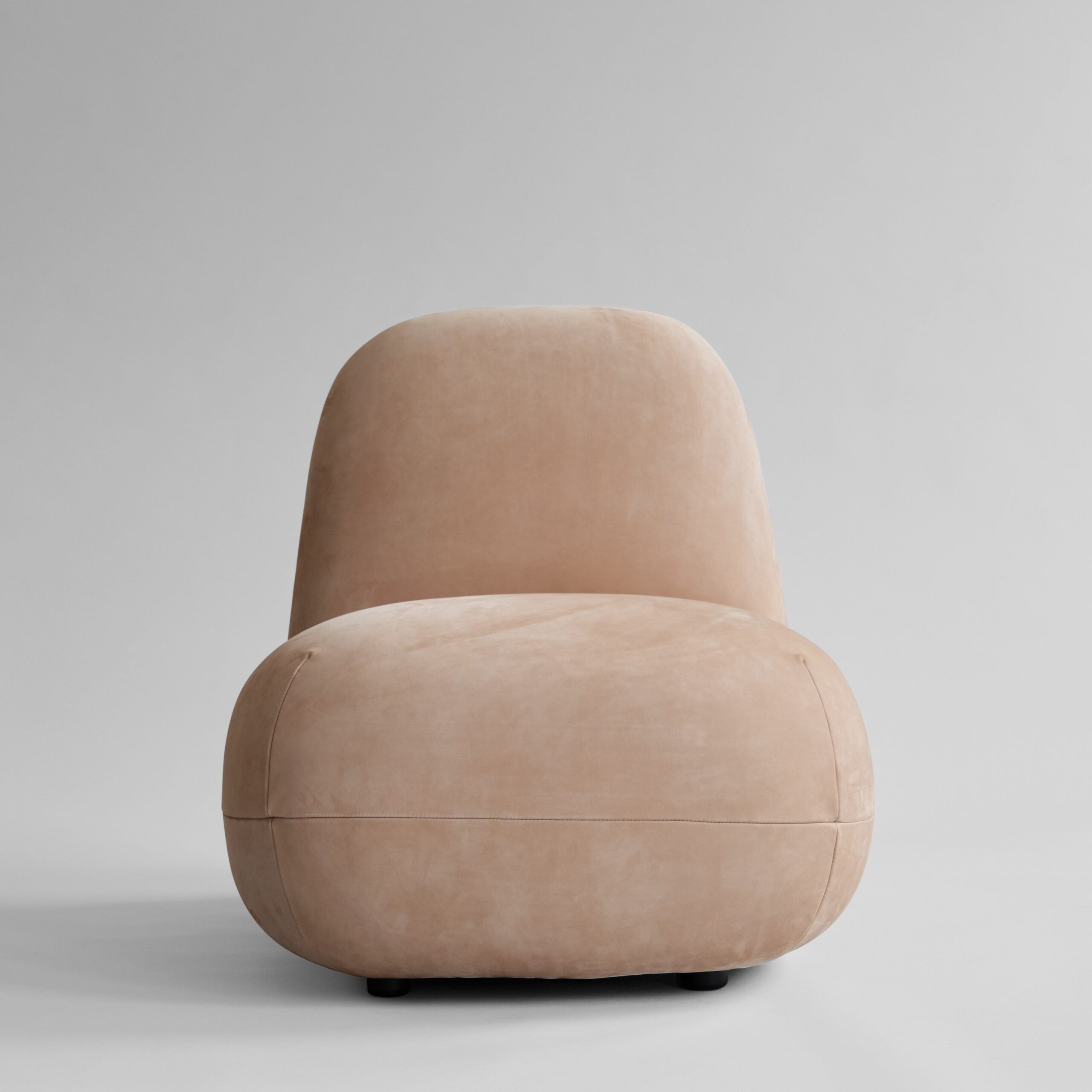 Toe Chair, Flat - Nubuck - Nude - Nubuck 1 Toe Chair, Flat - Nubuck - Nude - Nubuck