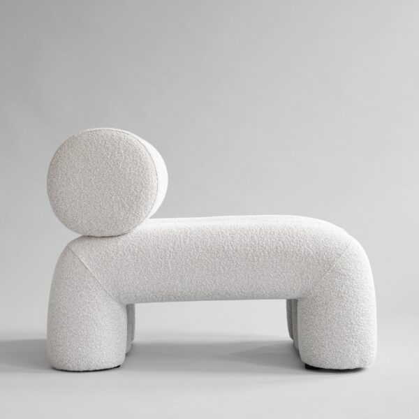Foku Chair - Off White - Deep Taupe (A2635)