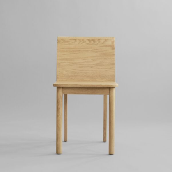 Brutus Slim Dining Chair - Natural Oak - Natural Oak