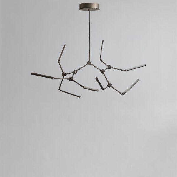 Stick Chandelier Mini - Bronze - Bronze