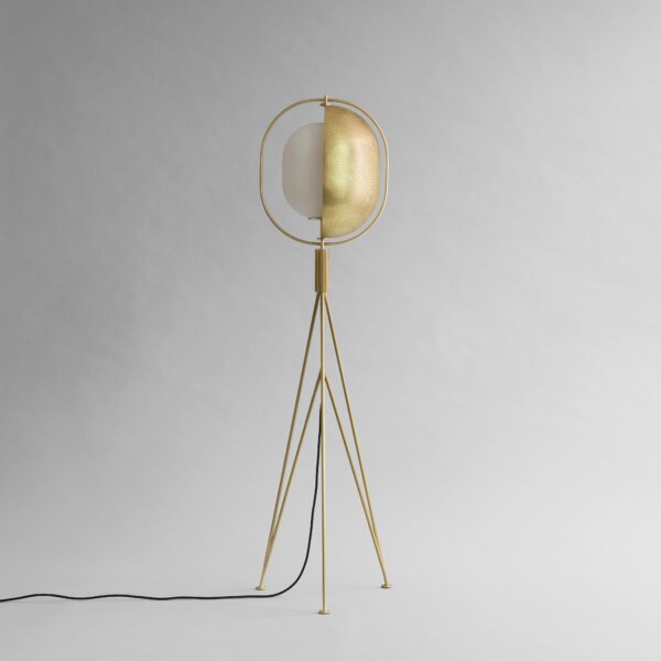 Pearl Floor Lamp - Brass - Brass