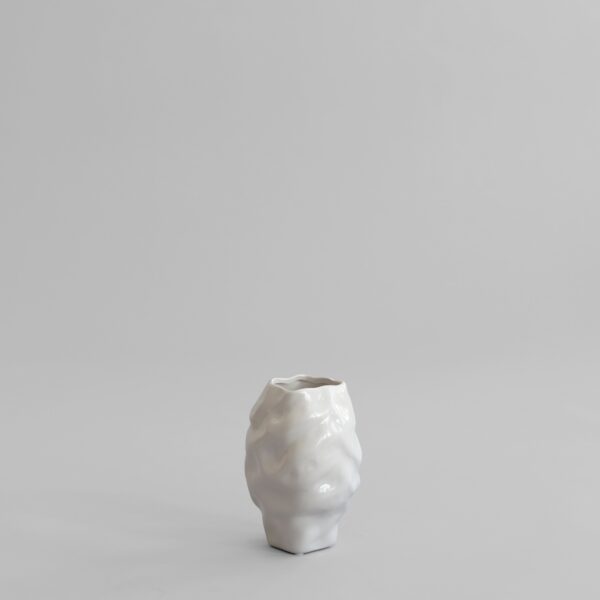 Katachi Vase, Mini - High Glaze Birch - High Glaze Birch