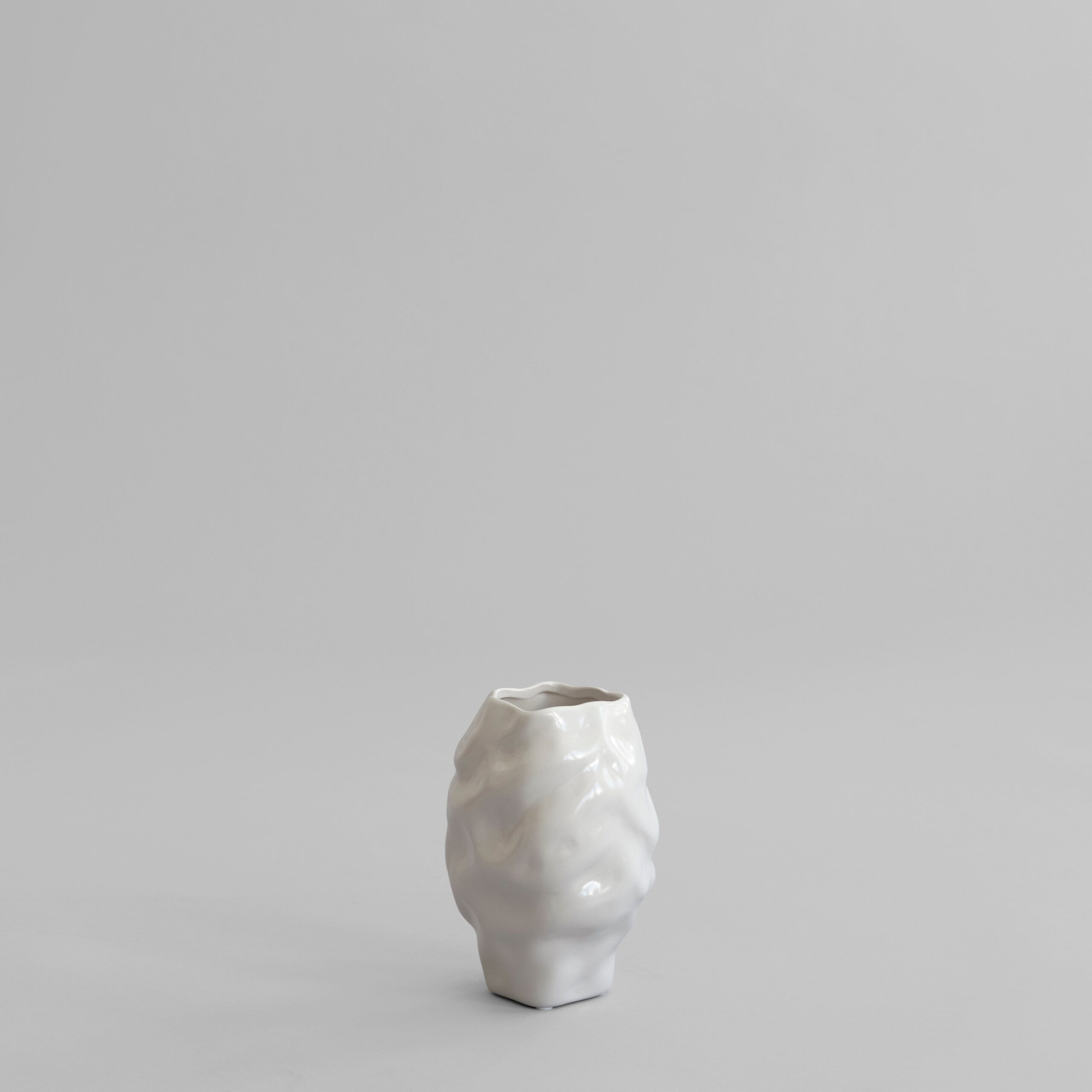 Katachi Vase, Mini - High Glaze Birch - High Glaze Birch 1 Katachi Vase, Mini - High Glaze Birch - High Glaze Birch