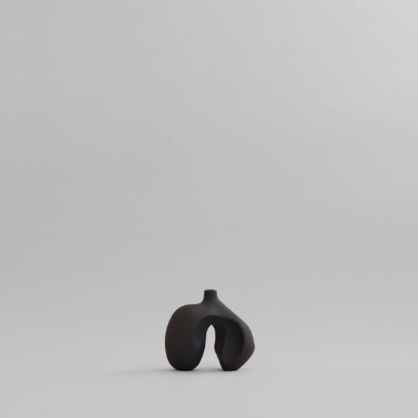 Ni Vase, Petit - Coffee - Birch