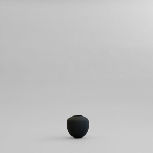 Sunao Vase, Petit - Black - Birch