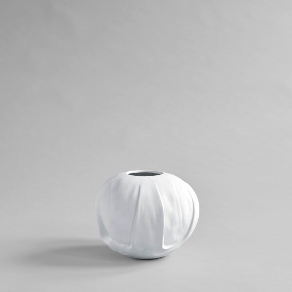 Orimono Vase, Medio - Bone White - Bone White