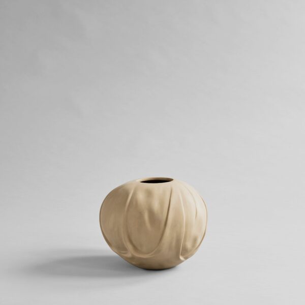 Orimono Vase, Medio - Sand - Bone White