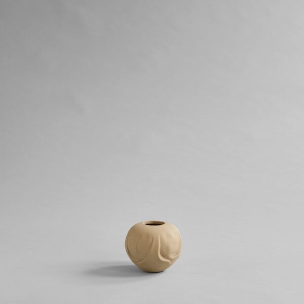 Orimono Vase, Mini - Sand - Bone White