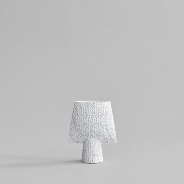 Sphere Vase Square Shisen, Mini - Bone White - Bone White