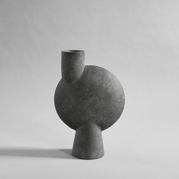 Sphere Vase Bubl, Big - Dark Grey - Dark Grey