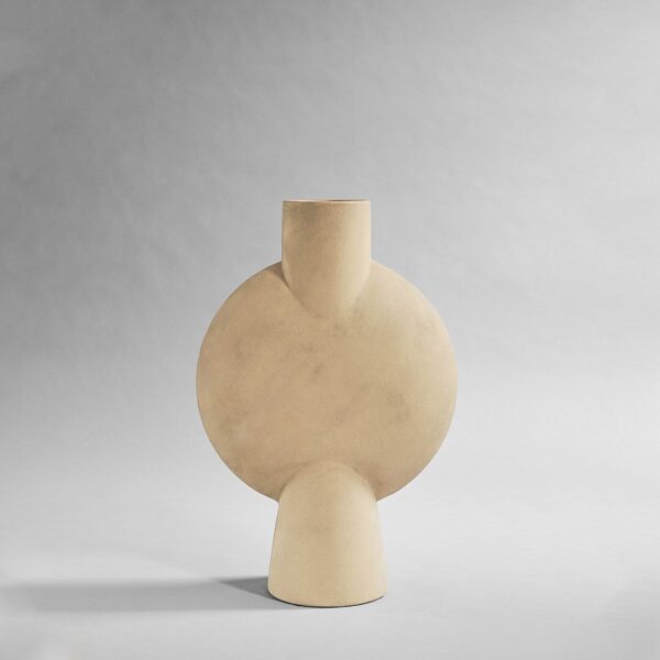 Sphere Vase Bubl, Hexa - Sand - Sand