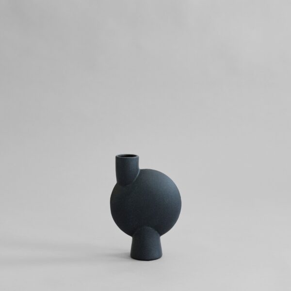 Sphere Vase Bubl, Medio - Black - Black