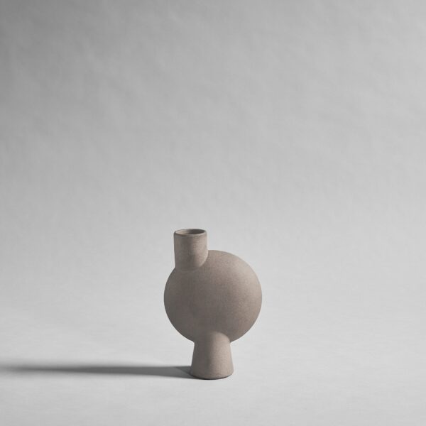 Sphere Vase Bubl, Medio - Taupe - Black