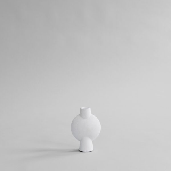 Sphere Vase Bubl, Mini - Bone White - Bone White
