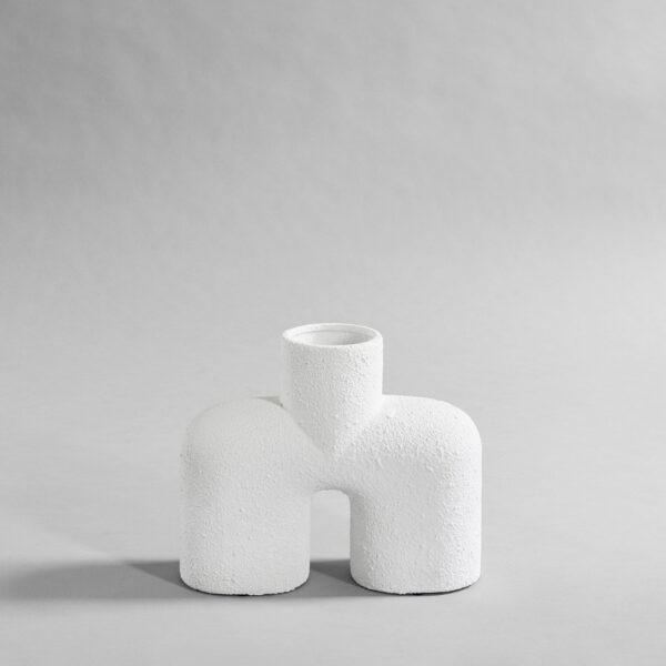 Cobra Vase Uno, Medio - Bubble White - Bone White