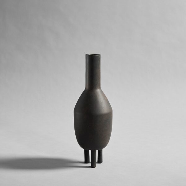 Duck Vase, Slim - Coffee - Terracotta