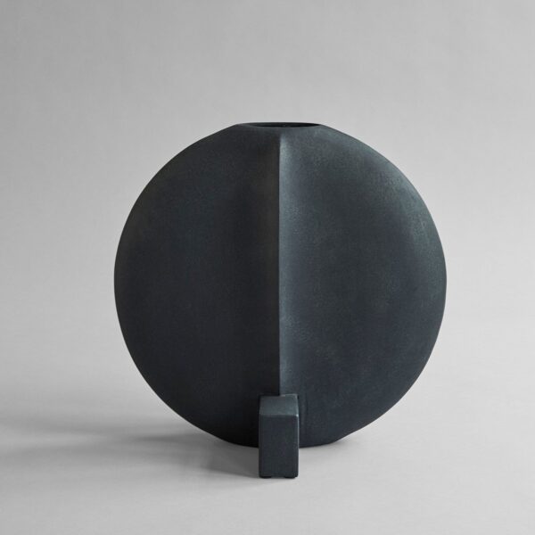 Guggenheim Vase, Big - Black - Dark Grey