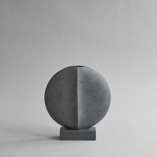 Guggenheim Vase, Mini - Dark Grey - Dark Grey