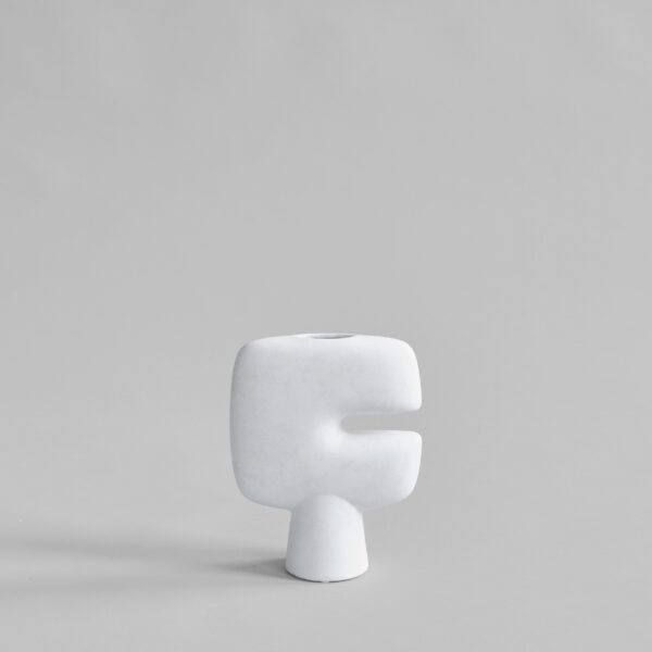 Tribal Vase, Mini - Bone White - Bone White