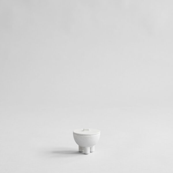Duck Jar, Mini - Bone White - Coffee