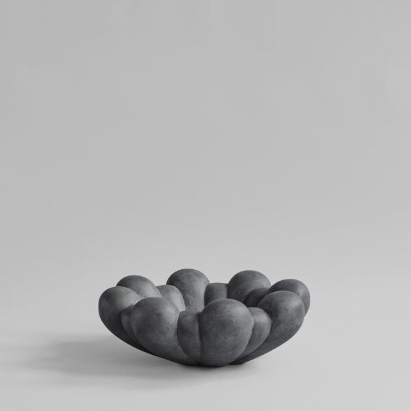 Bloom Tray, Big - Dark Grey - Bone White