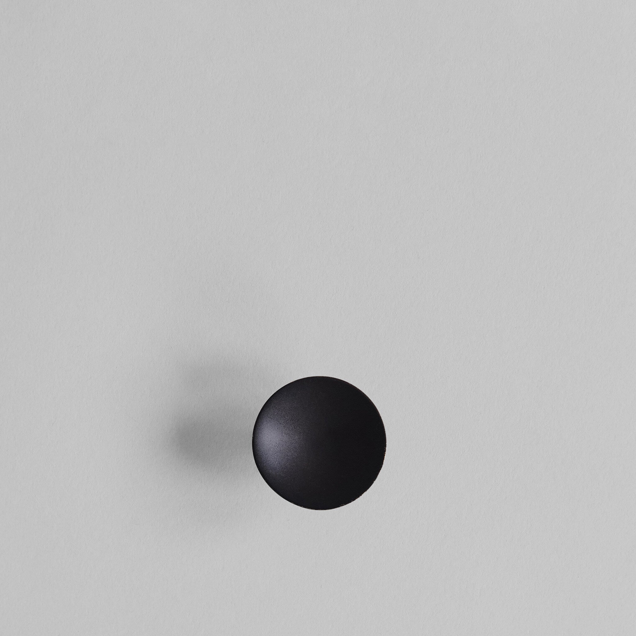 HiHat Knobs, Mini - Burned Black - Chrome 1 HiHat Knobs, Mini - Burned Black - Chrome