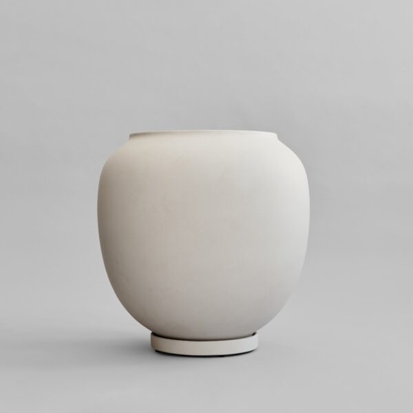 Sunao Plant Pot, Hexa - Birch - Black