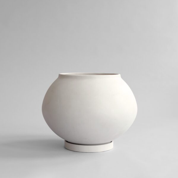 Sunao Plant Pot Fat, Hexa - Birch - Birch