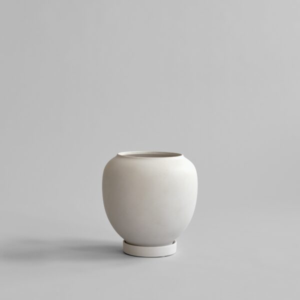 Sunao Plant Pot, Medio - Birch - Birch