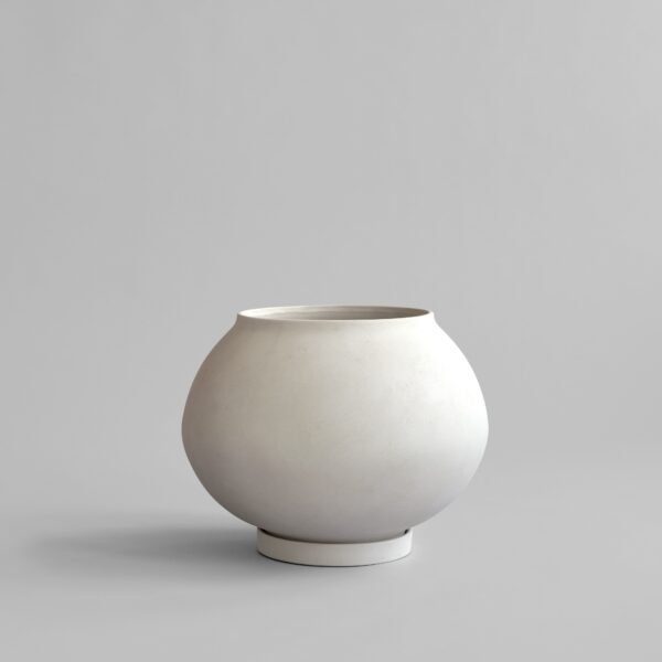 Sunao Plant Pot Fat, Big - Birch - Birch