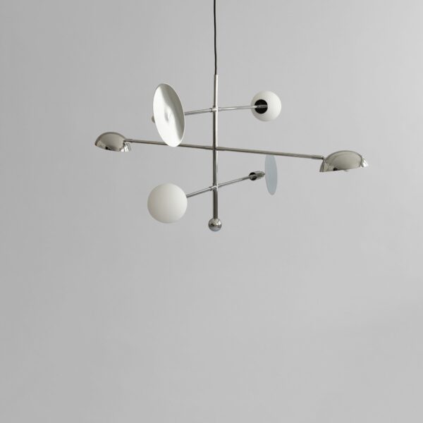 Sahn Chandelier - Chrome (5m) - Chrome