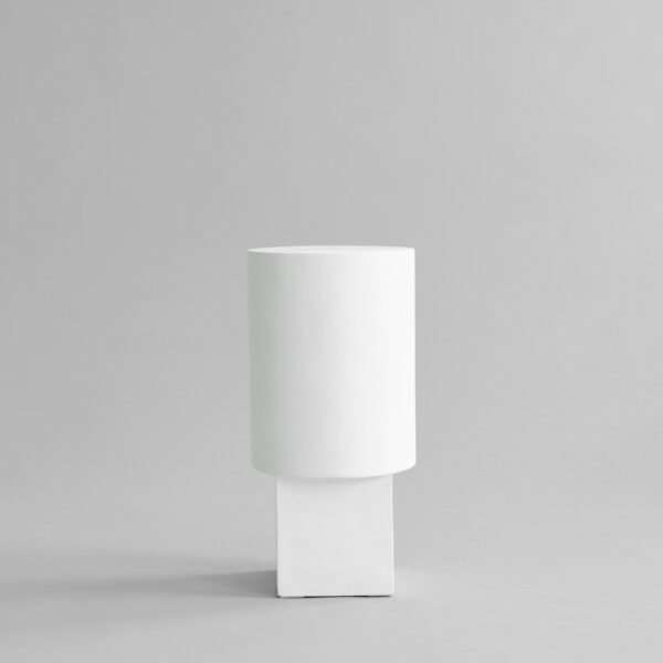 Column Table - Bone White - Coffee