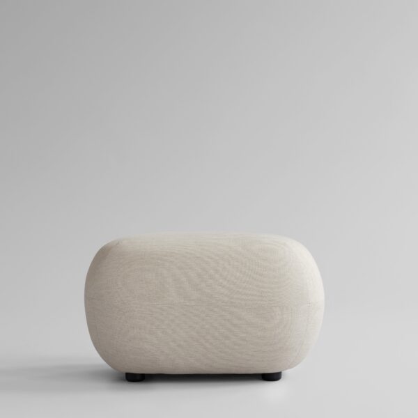 Toe Ottoman - Warm Ash - Deep Taupe (A2635)