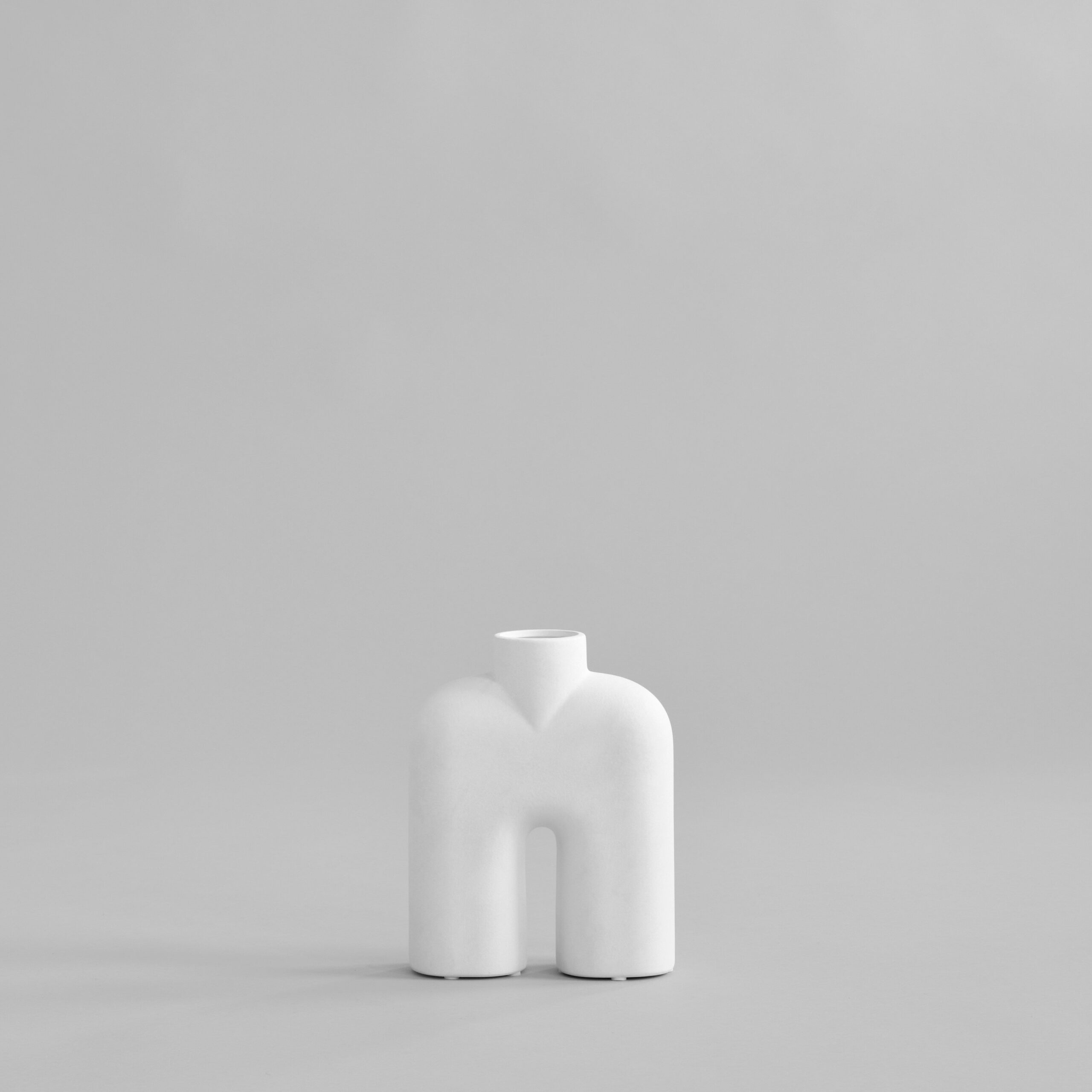 Cobra Vase Tall, Mini - Bone White - Bone White 1 Cobra Vase Tall, Mini - Bone White - Bone White